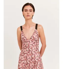 Saba Pebble Panel Midi Dress Multi Size AU 4 for rent on The Volte - image 4