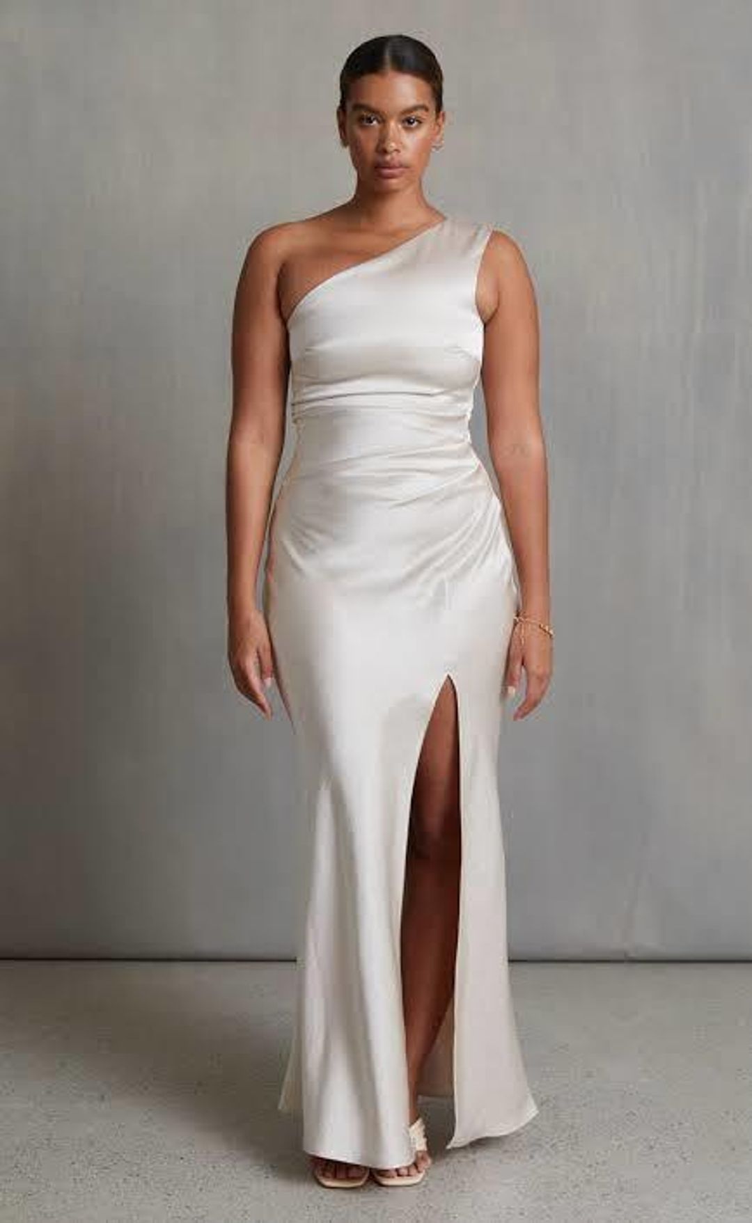 Bec & Bridge Dreamer Asym Dress Sand Size 8 for rent on The Volte - main image