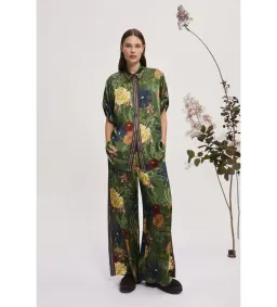 Alemais Avery Silk Shirt & Pant Set Size 10 for rent on The Volte - image 1
