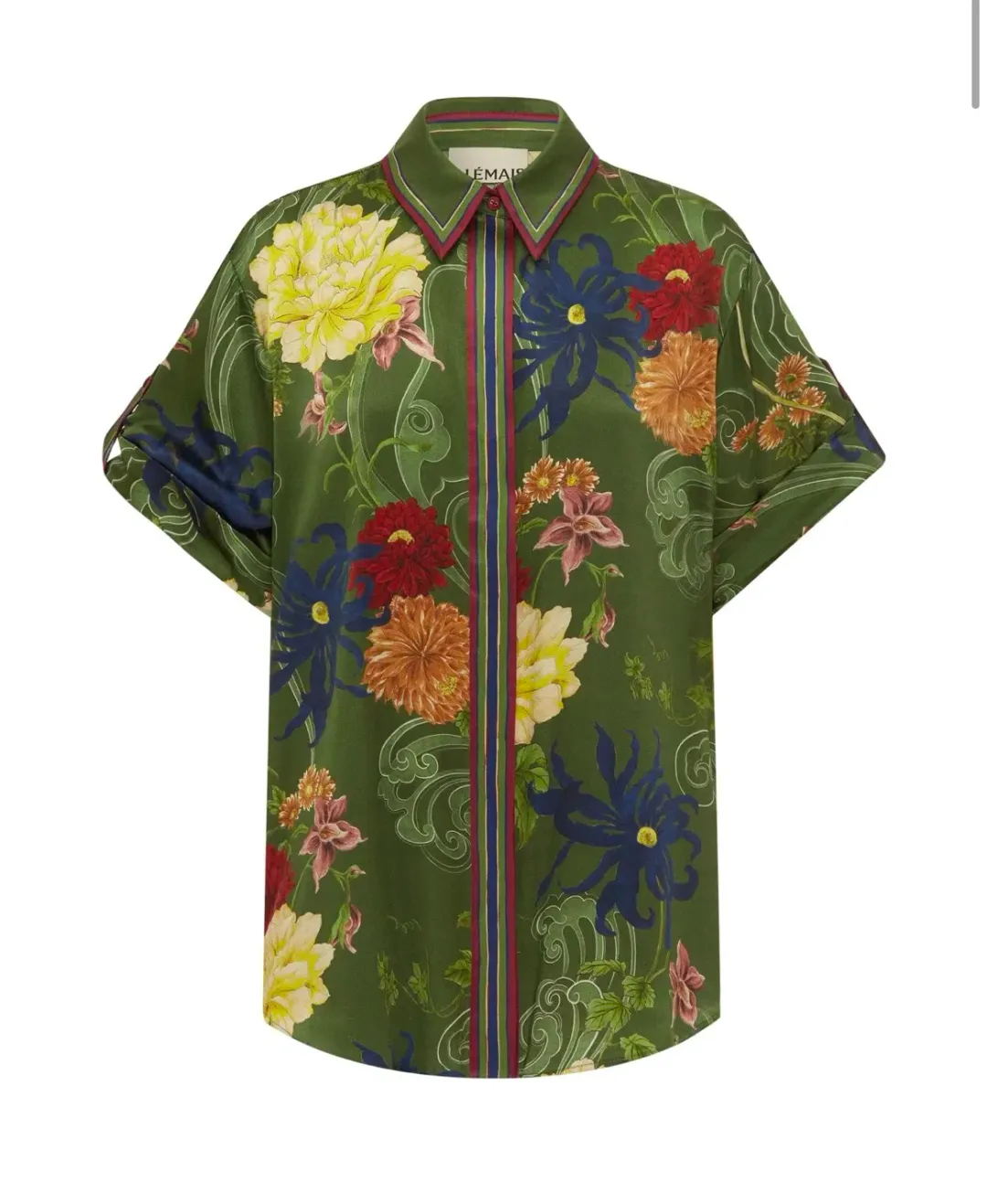 Alemais Avery Silk Shirt & Pant Set Size 10 for rent on The Volte - main image