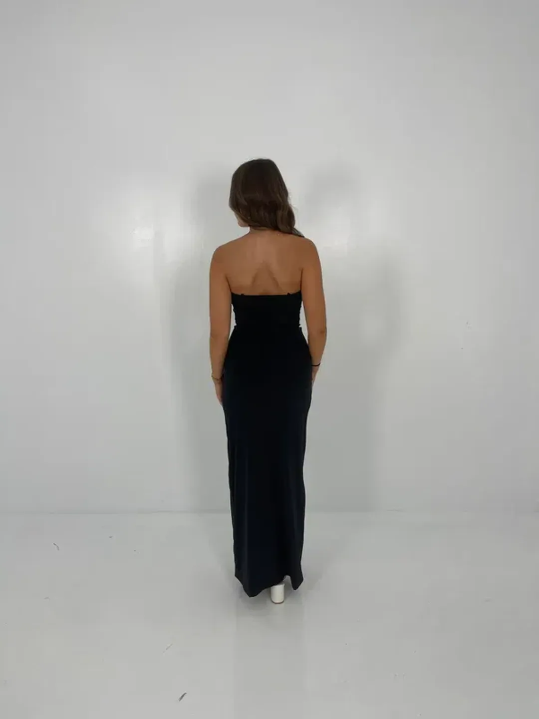 Maygel Coronel Black Veranera Midi Dress One Size for rent on The Volte - main image