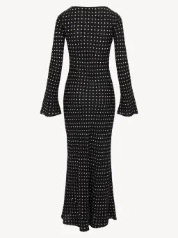 Realisation Par The Gia Dress in Petit Point Midi Size AU 8 for rent on The Volte - image 6