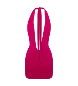 Saboa Studios Bemb Mini Dress Berry Kiss Size XS AU 6 for rent on The Volte - image 6