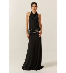  Gria Adele Gown Black Size S/AU 8 for rent on The Volte - image 1