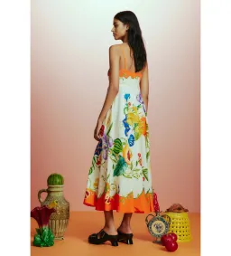Alemais Flores Midi Sundress Floral Size 12 for rent on The Volte - image 4