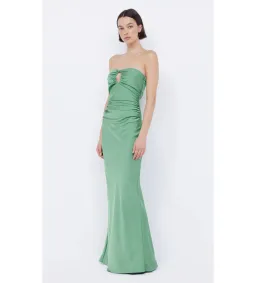 Bec & Bridge Emilia Strapless Maxi Dress Green Apple Size 10 for rent on The Volte - image 4