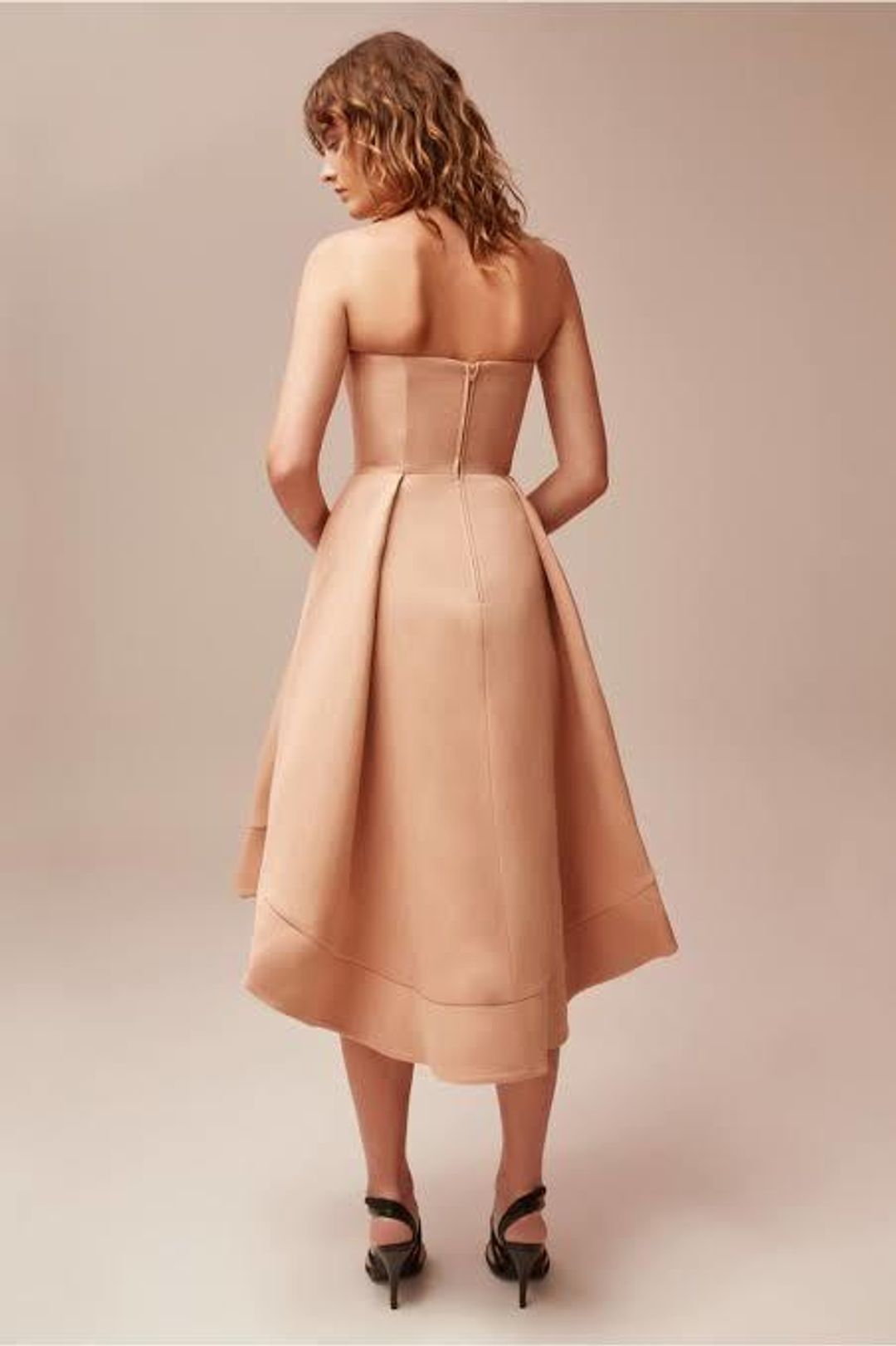 C/MEO Collective Making Waves Dress in Biscuit Size 8 for rent on The Volte - main image