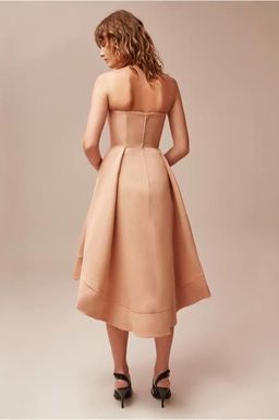 C/MEO Collective Making Waves Dress in Biscuit Size 8 for rent on The Volte - image 4