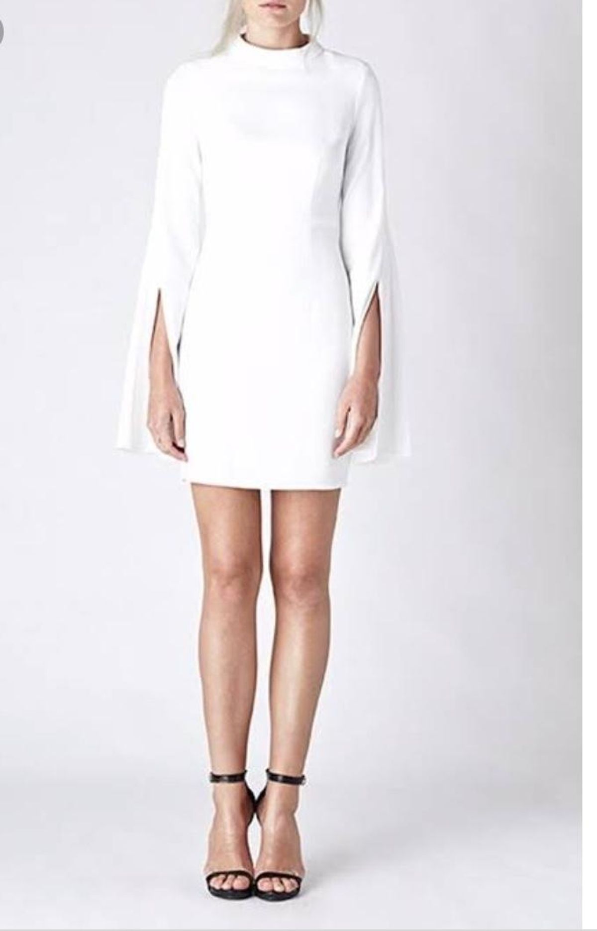 Ruby Sees All Push Pull Dress White Size 12 for rent on The Volte - main image
