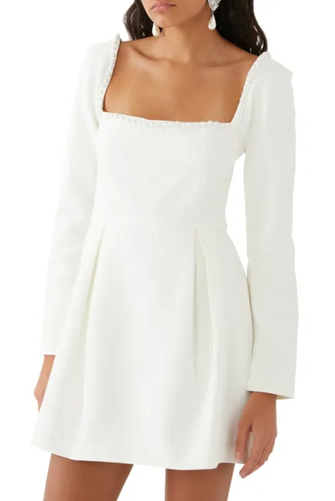 Odd Muse Pearl The Ultimate Dress Ivory White Size AU 8  for rent on The Volte - main image