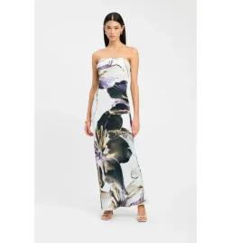 Kookai Ava Midi Dress Multi Size 34 / AU 6 for rent on The Volte - image 1
