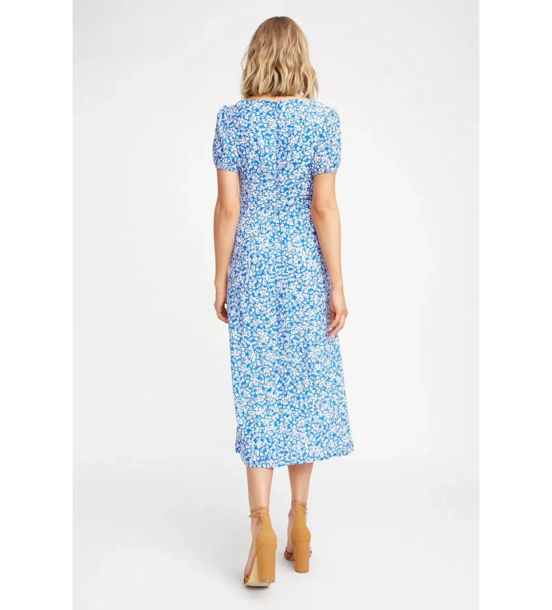 Kookai Iris Midi Dress Print Size 8 for rent on The Volte - main image