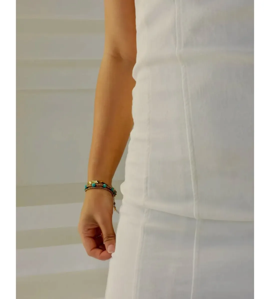 Kookai Strapless Mini Dress White Size 10 for rent on The Volte - main image