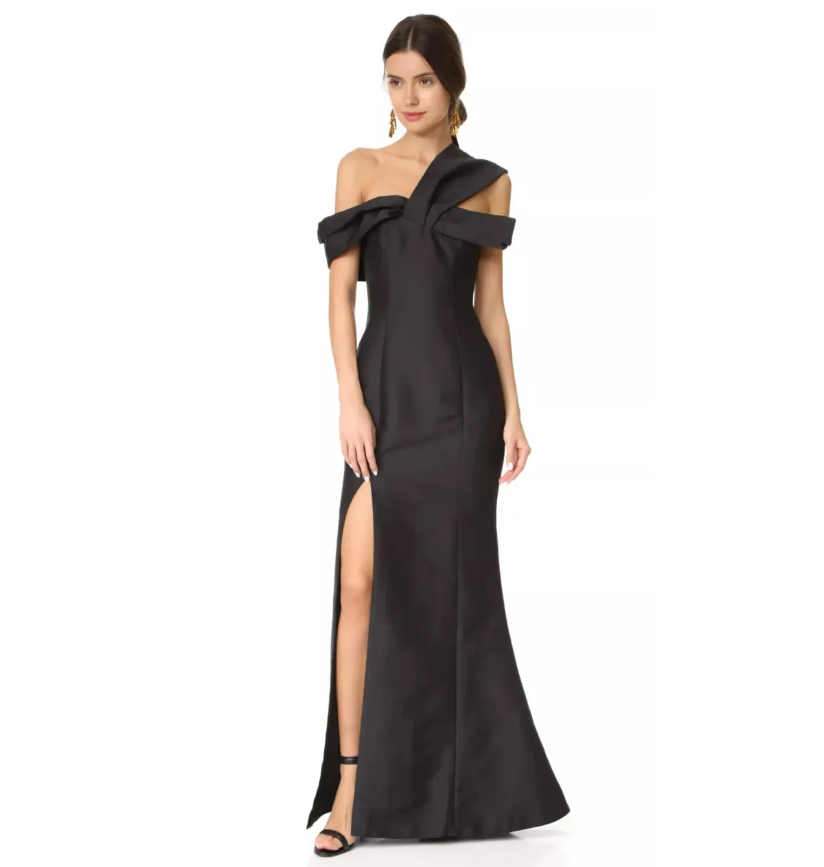 C/MEO Collective Need You Mermaid Gown Dress Black Size AU 8 for rent on The Volte - main image