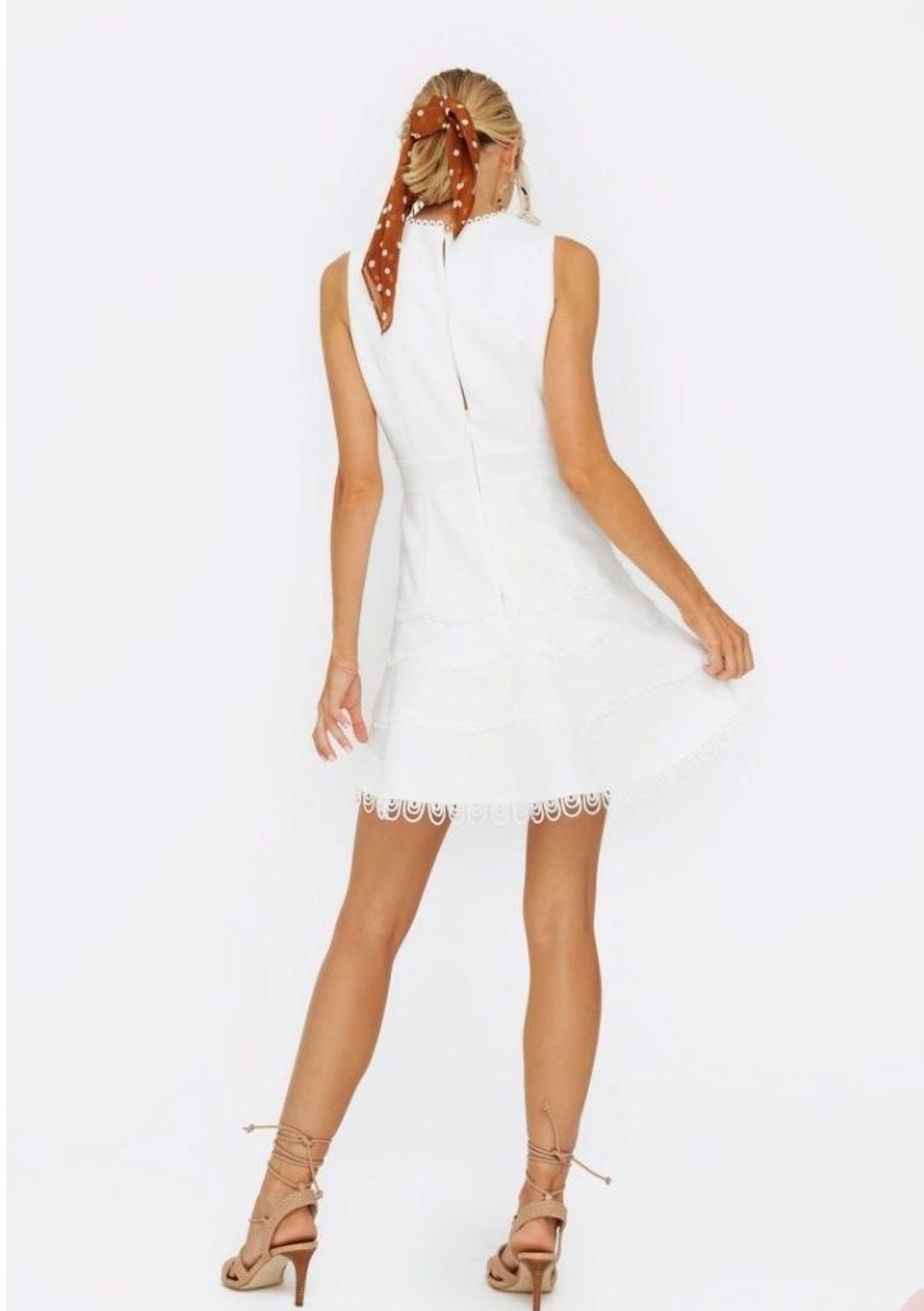 Sheike Paris Dress White Size 8 for rent on The Volte - main image