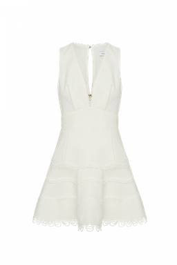 Sheike Paris Dress White Size 8 for rent on The Volte - image 5