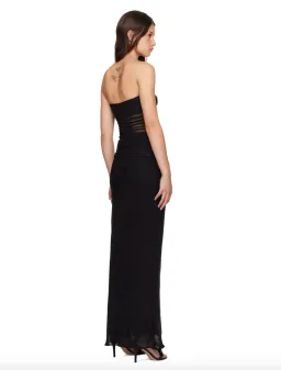Bec & Bridge Noemi Strapless Dress in Black Size 8 for rent on The Volte - image 5