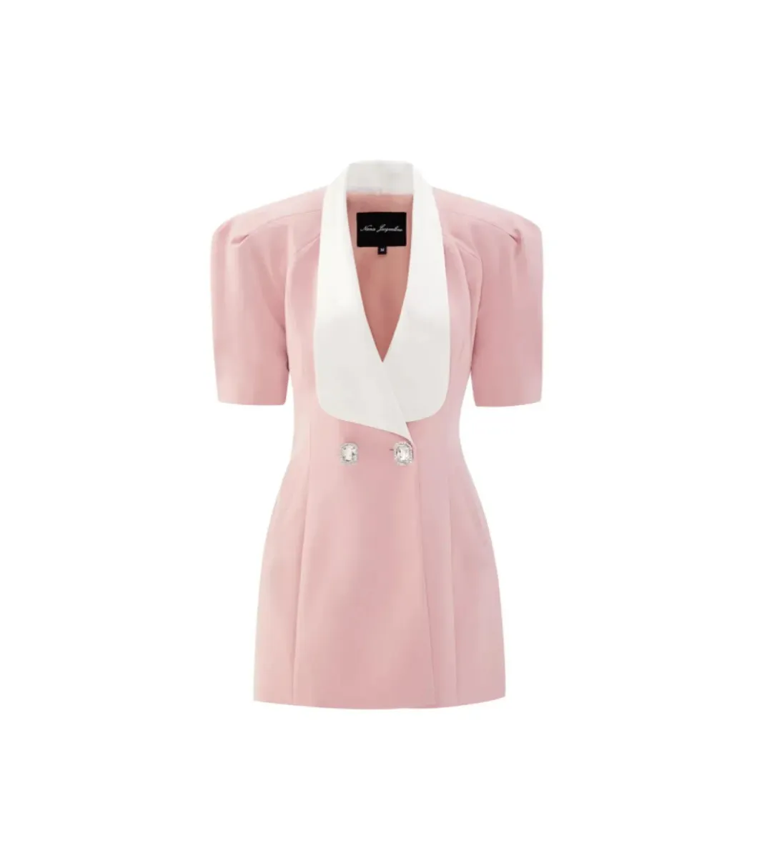  Nana Jacqueline  Alia  Mini Dress in Pink Size AU 8 for rent on The Volte - main image