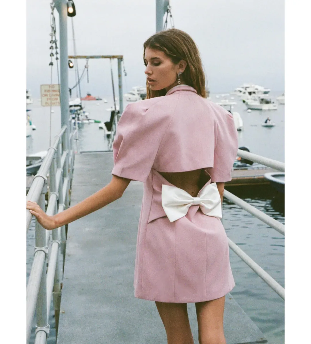 Nana Jacqueline  Alia  Mini Dress in Pink Size AU 8 for rent on The Volte - main image