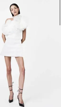 Rachel Gilbert Angelo Dress Ivory Size M / AU 10  for rent on The Volte - image 2