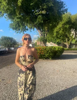 Camilla & Marc Kairi Midi Dress in Black Print Size 8 for rent on The Volte - image 4