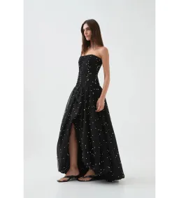Aje Juniper Gown in Black Size XL / AU 14 for rent on The Volte - image 2