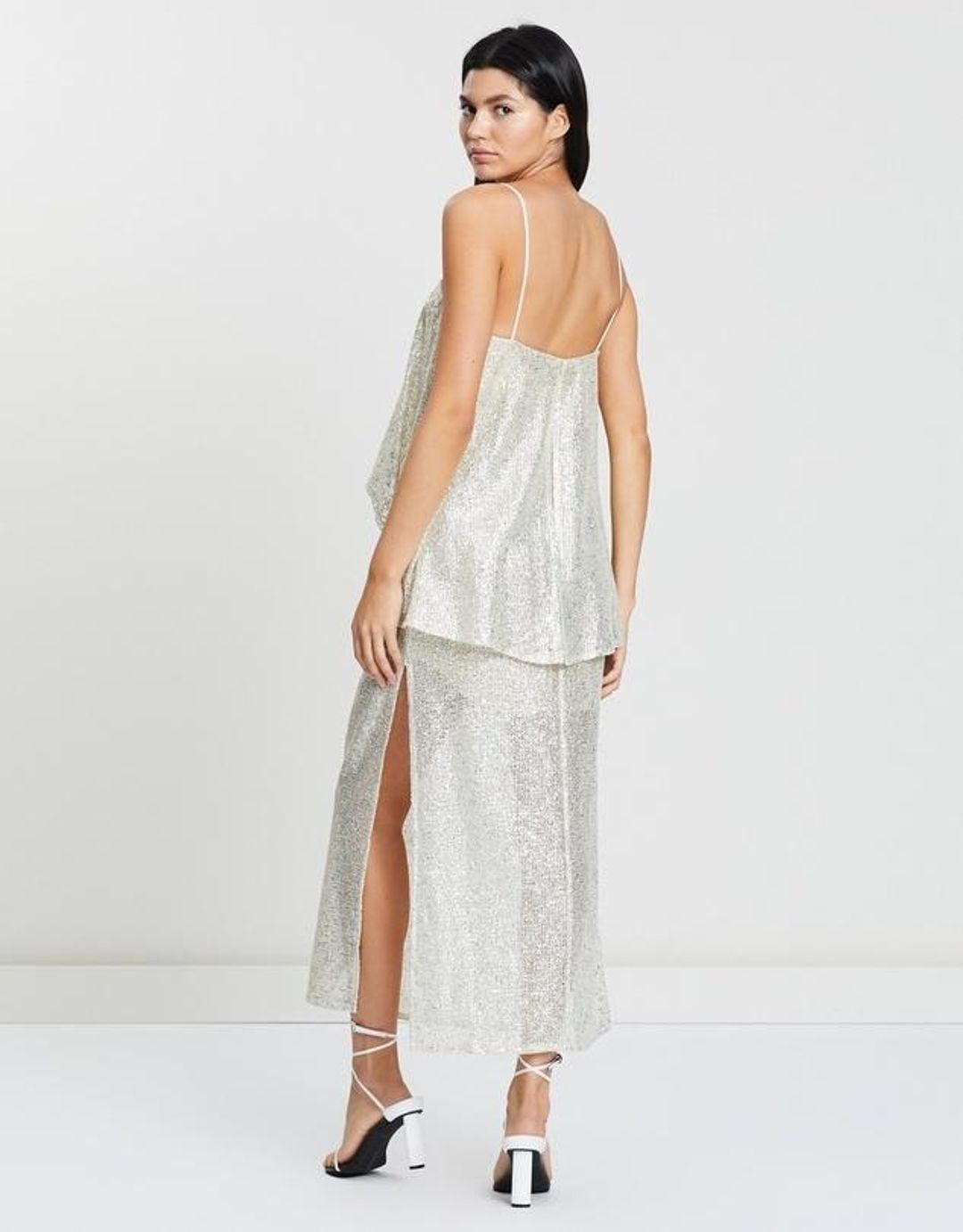Manning Cartell Flash Bulb Metallic Dress Size 6 for rent on The Volte - main image