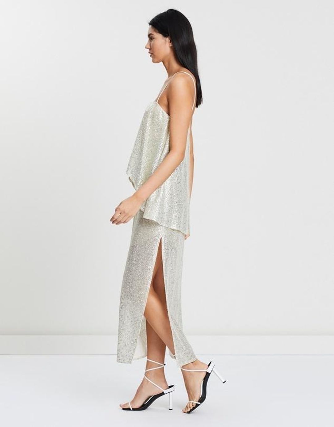 Manning Cartell Flash Bulb Metallic Dress Size 6 for rent on The Volte - main image