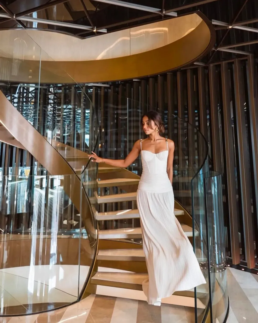 Manning Cartell  Double Time Pleat Dress 8 for rent on The Volte - main image