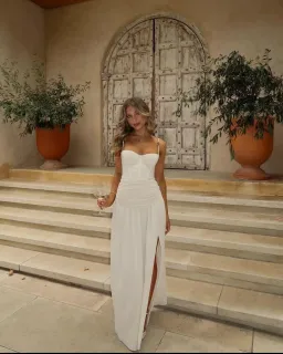 Manning Cartell  Double Time Pleat Dress 8 for rent on The Volte - image 3