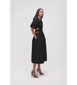 Aje Mimosa Cut Out Midi Dress in Black Size M / AU 10 for rent on The Volte - image 2