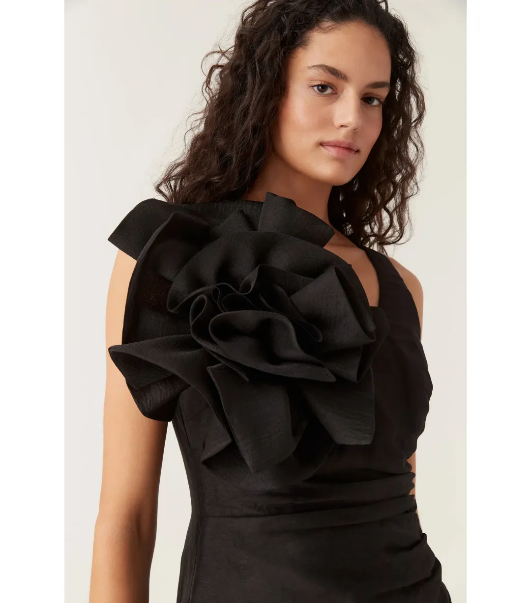 Aje Energy Mini Dress Black Size L / AU 12 for rent on The Volte - main image