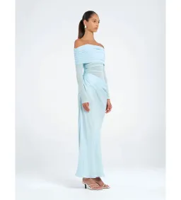 Benni Yasmin Maxi Dress Baby Blue Size 8 for rent on The Volte - image 2