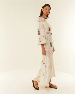 Palm Noosa Melrose Dress Shells Maxi Size AU 6 for rent on The Volte - image 5