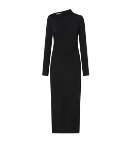 Camilla and Marc Mai Long Sleeve Midi Dress in Black Size AU 10 for rent on The Volte - image 4