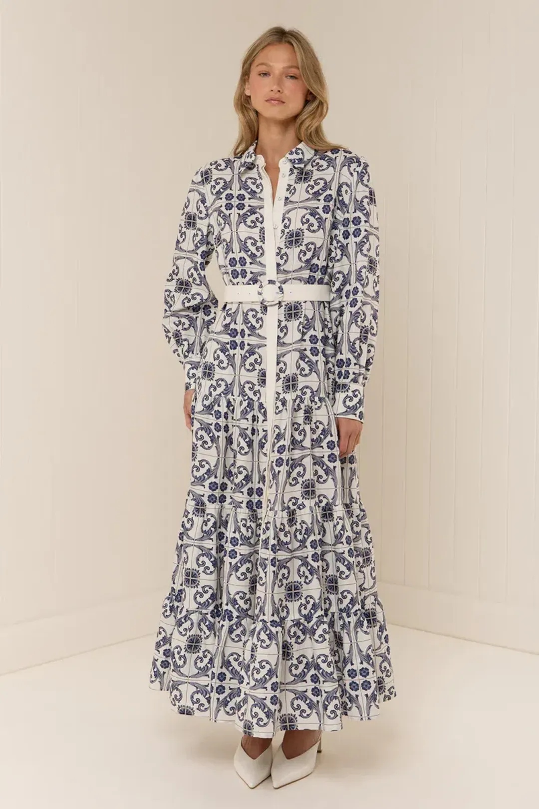 Palm Noosa Aria Dress Midi Size AU 10 for rent on The Volte - main image