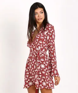 Stone Cold Fox Kai Mini Dress Print Size 2/AU 10 for rent on The Volte - image 3