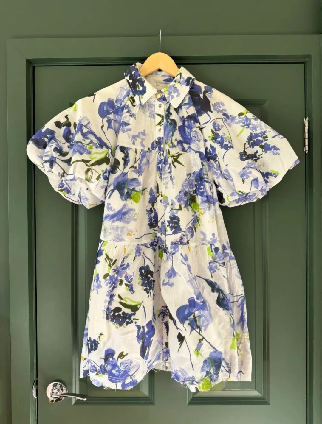 Aje Pablo Smock Mini Dress in Cotton Size AU 12 for rent on The Volte - main image