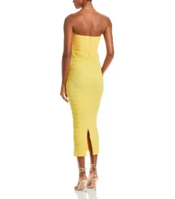 L'Idee Aurore Gown Canary Yellow Size AU 8 for rent on The Volte - image 2