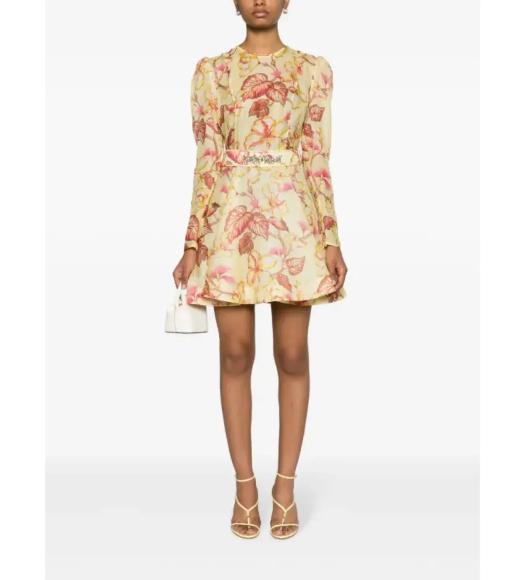 Zimmermann Matchmaker Floral Mini Dress Size 12/M for rent on The Volte - main image