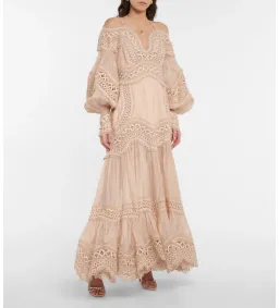 Zimmermann The Postcard Embroidered Dress in Ballet Size 12/M for rent on The Volte - image 1