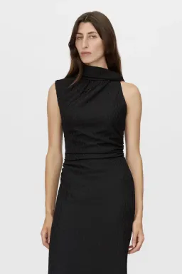 Camilla And Marc Davana Midi Dress Black Size 10 for rent on The Volte - image 2