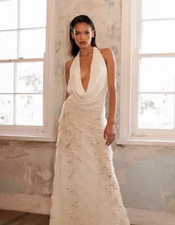 Arcina Ori Adriana Dress Ivory Size S/Au 8 for rent on The Volte - image 3