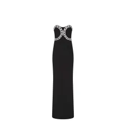 Rebecca Vallance Celinda Gown in Black Size AU 10 for rent on The Volte - image 5