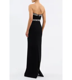 Rebecca Vallance Celinda Gown in Black Size AU 10 for rent on The Volte - image 3