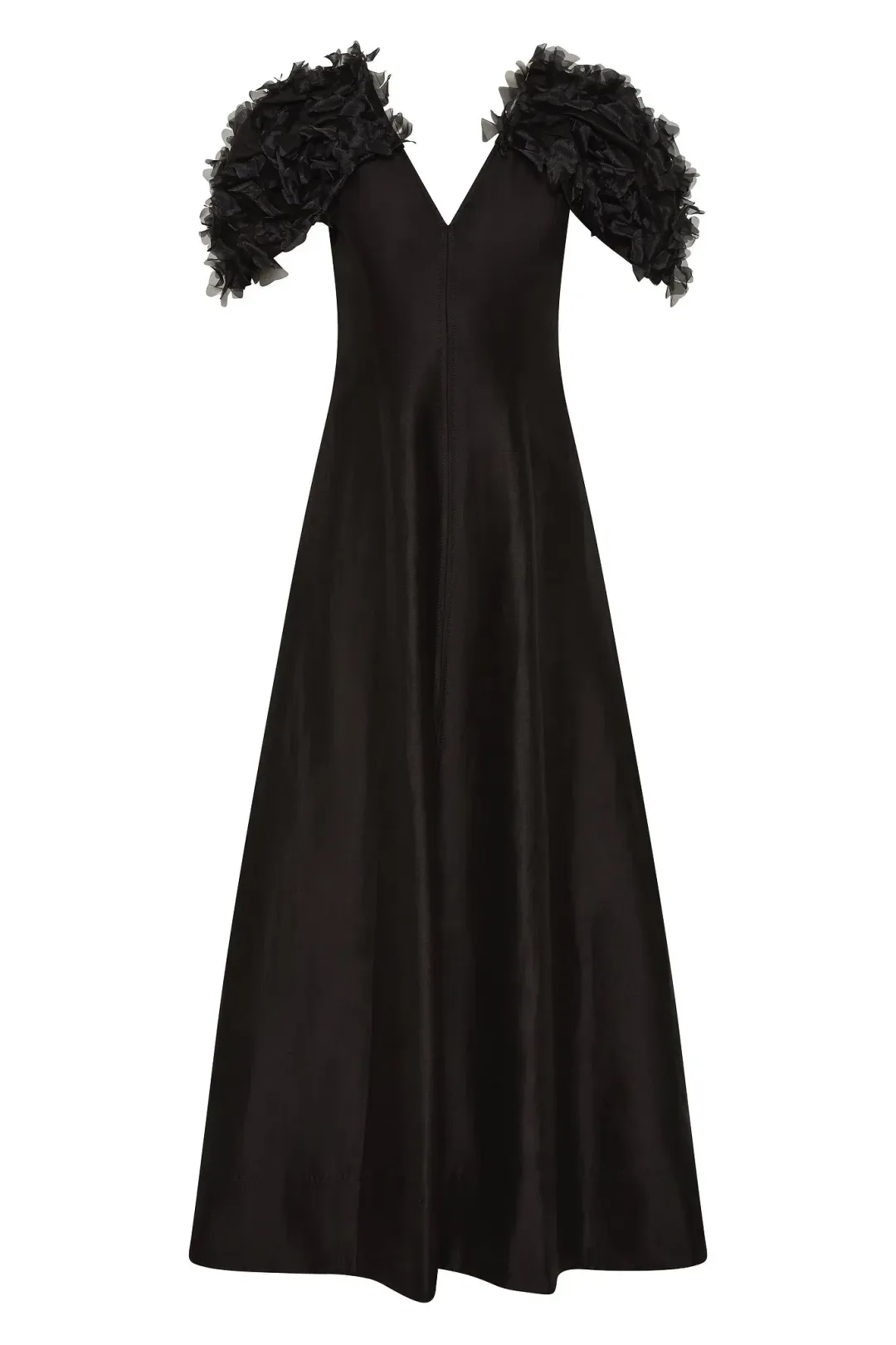 Aje Muse Maxi Dress Black  Size 16 for rent on The Volte - main image