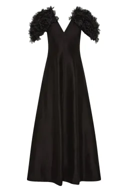 Aje Muse Maxi Dress Black  Size 16 for rent on The Volte - image 6