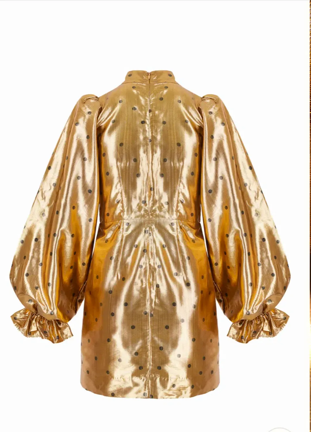 Queens of Archive “Sawyer” Mini Dress Gold Size S / AU 10 for rent on The Volte - main image