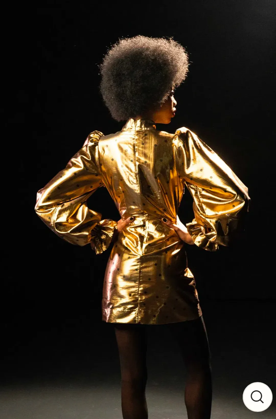 Queens of Archive “Sawyer” Mini Dress Gold Size S / AU 10 for rent on The Volte - main image