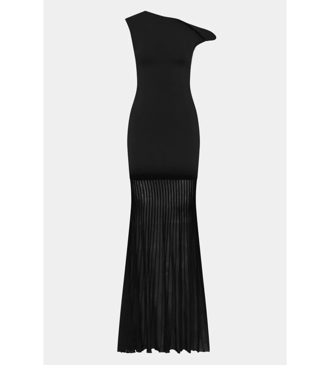 Sir The Label Indigo Twist Maxi Dress in Black  Size 4 / AU 14 for rent on The Volte - main image